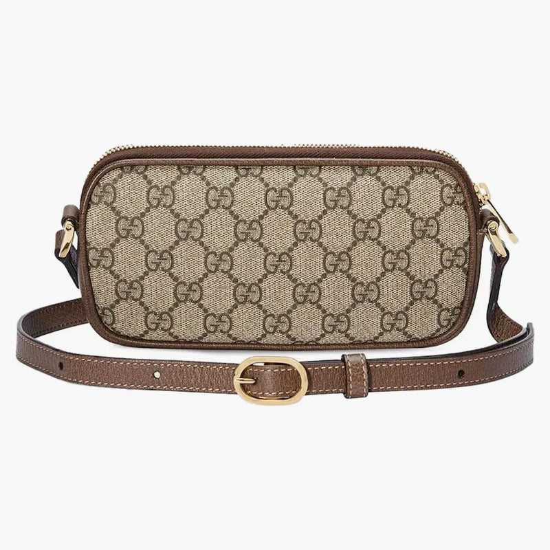 Gucci Ophidia GG Bag Mini Brown