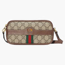 Gucci Ophidia Gg Bag Mini Brown