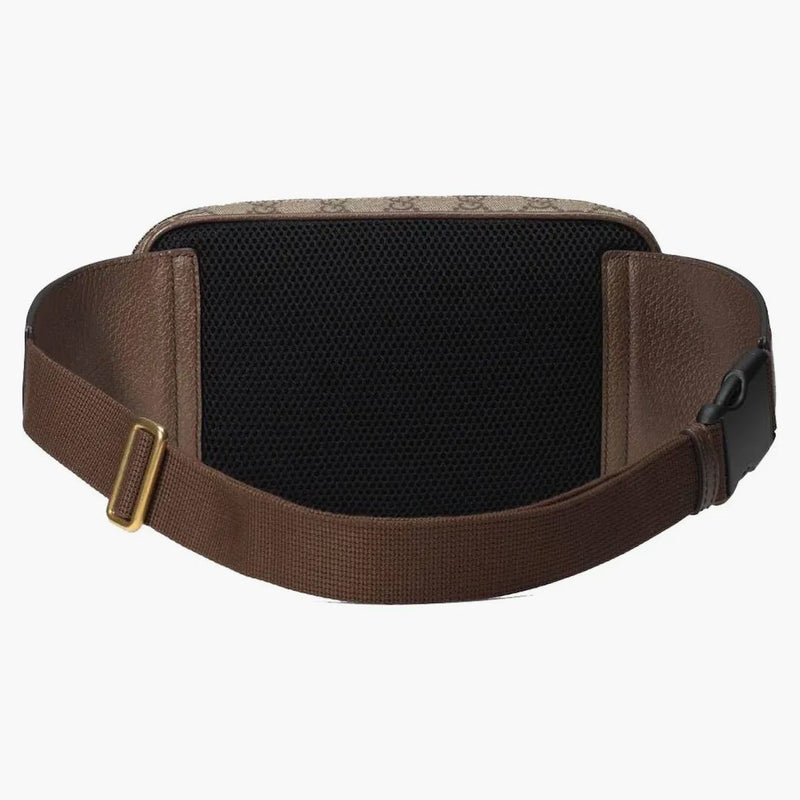 Gucci Ophidia Gg Belt Bag Střední béžová/eben