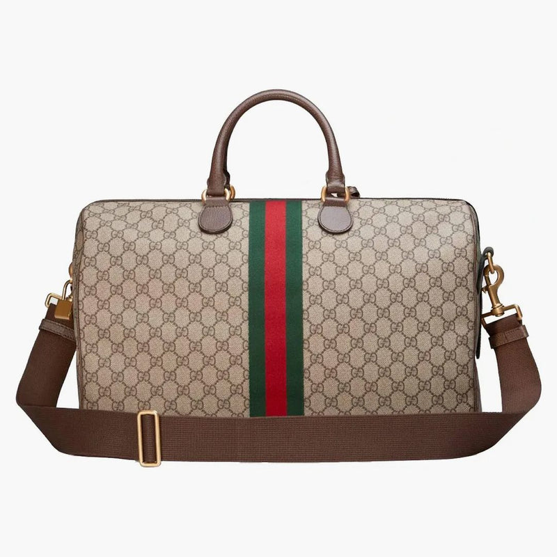 Gucci Ophidia GG Carry-on Duffle Medium Beige/Ebony