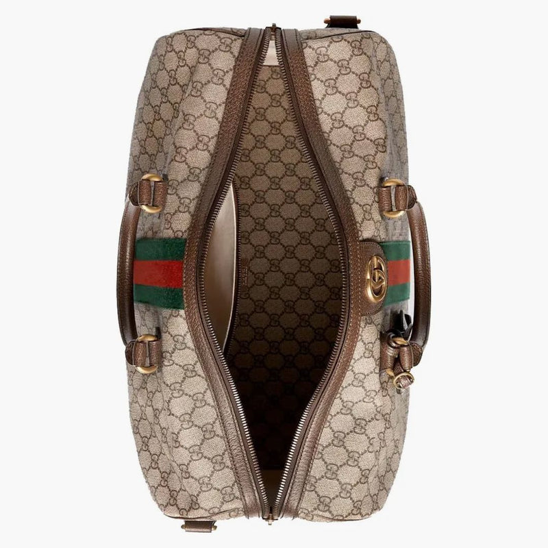 Gucci Ophidia GG Carry-on Duffle Medium Beige/Ebony