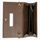 Gucci Ophidia GG Chain Wallet Beige/Ebony