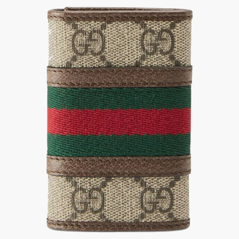 Gucci Ophidia GG Caso clave Beige/Ebony