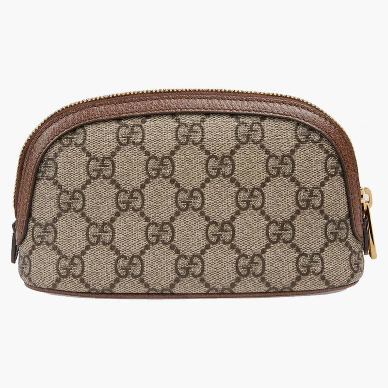 Gucci Ophidia GG Medium Cosmetic Case Beige/Ebony