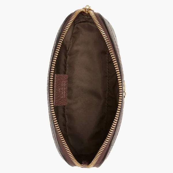 Gucci Ophidia Gg Medium Cosmetic Case Beige/ebony
