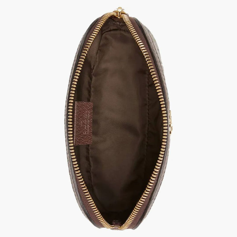 Gucci Ophidia GG Medium Cosmetic Case Beige/Ebony