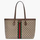 Gucci Ophidia Gg Medium Tote Beige/ebony