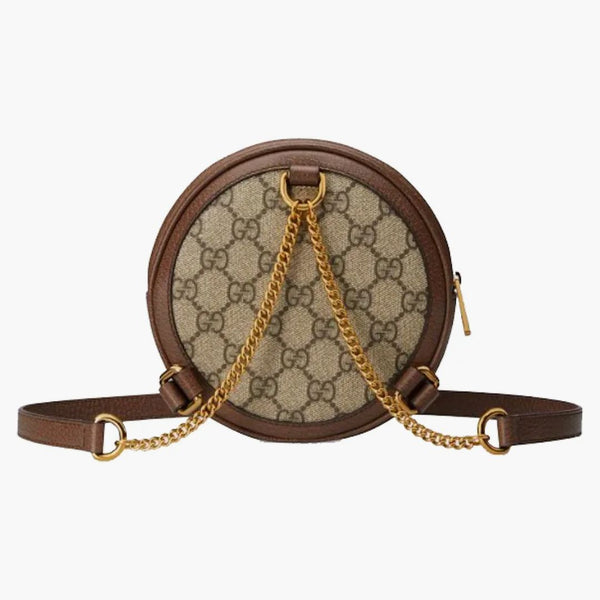 Gucci Ophidia GG Mini Batoh Brown