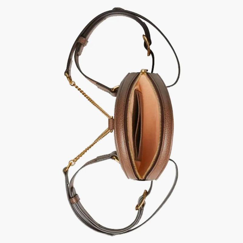 Gucci Ophidia GG Mini Batoh Brown