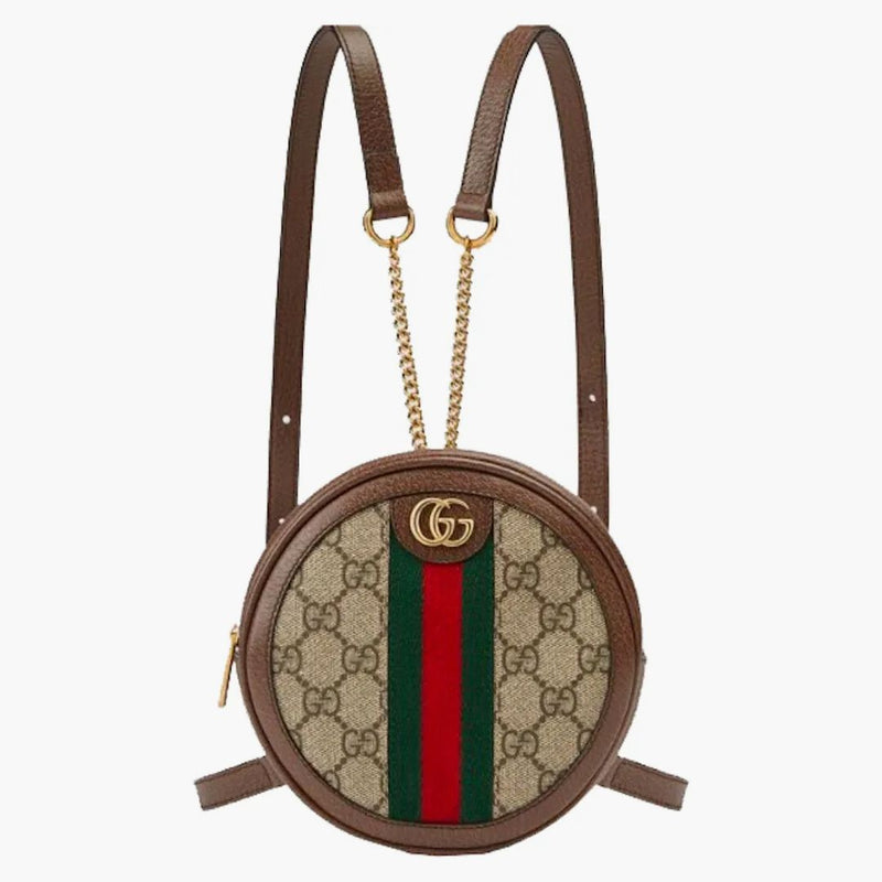 Gucci Ophidia GG Mini Batoh Brown