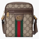 Gucci Ophidia GG Shoulder Bag Beige/Ebony