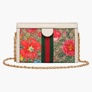 Gucci Ophidia GG Shoulder Bag Flora Ivory