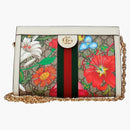 Gucci Ophidia GG Shoulder Bag Flora Ivory