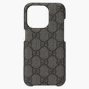 Gucci Ophidia GG iPhone 15 Pro Case Black/Gray