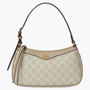 Gucci Ophidia Handbag Small Gg Supreme Beige/white