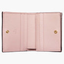 Gucci Ophidia Jumbo GG Card Case Beige/Light Pink