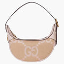 Gucci Ophidia Jumbo GG Mini Bag Camel/ljusrosa