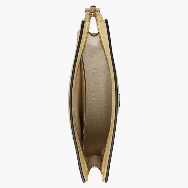 Gucci Ophidia Jumbo Gg Pouch Beige/banana