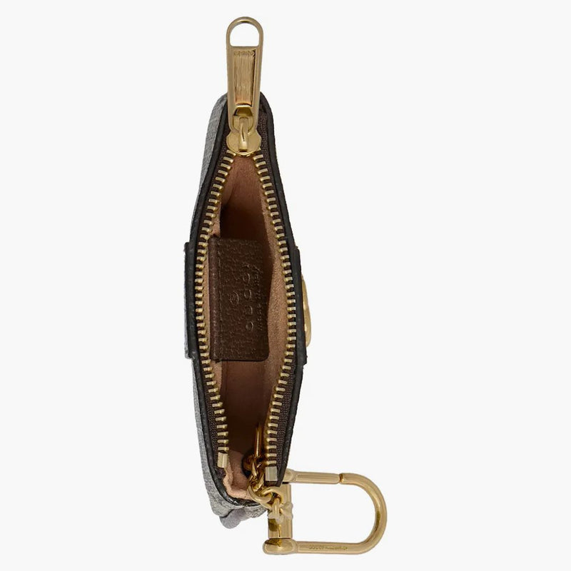 Gucci Ophidia Key Case Beige/Ebony