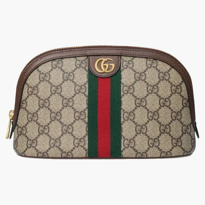 Gucci Ophidia Velké kosmetické pouzdro béžové/ebeny