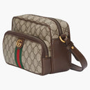 Gucci Ophidia Messenger Bag Small GG Supreme Beige/Ebony