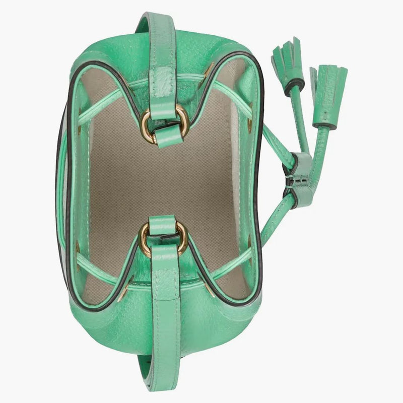 Gucci Ophidia Mini Bucket Bag with Double G Mint