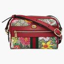 Gucci Ophidia Red Flora Shoulder Bag Small Red