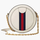 Gucci Ophidia Ground Ramenní taška mini bílá