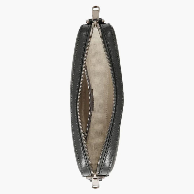 Gucci Ophidia Shoulder Bag Gg Supreme Grey/black