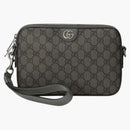 Gucci Ophidia Shoulder Bag GG Supreme Gray/Black