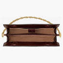 Gucci Ophidia Shoulder Bag Leather Small Burgundy