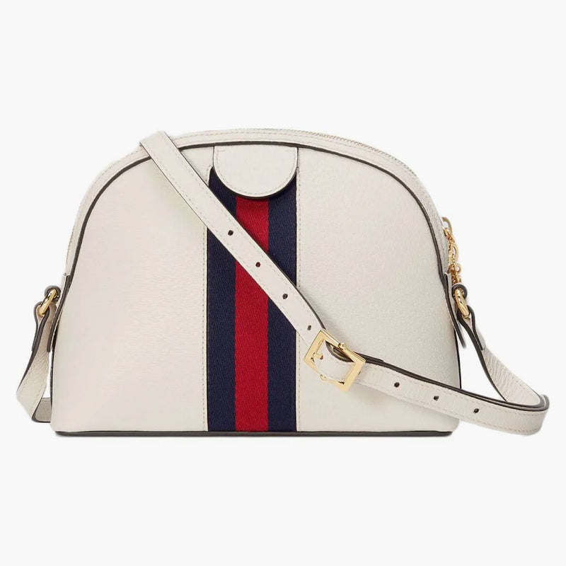 Gucci Ophidia axelväska liten vit