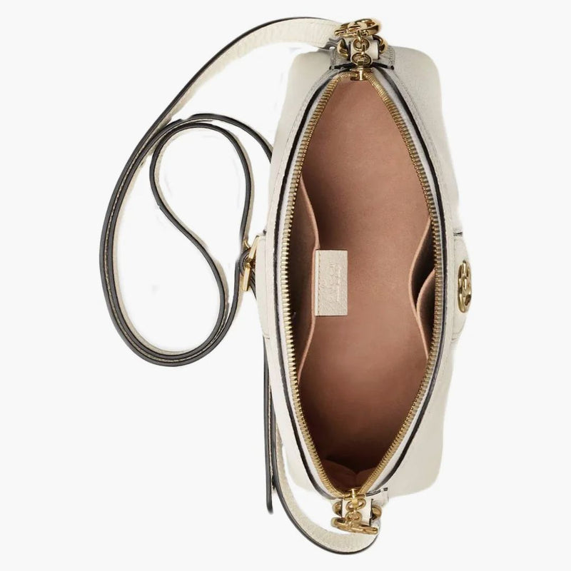 Gucci Ophidia axelväska liten vit