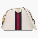 Gucci Ophidia Shoulder Bag Small White