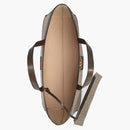 Gucci Ophidia Soft Gg Supreme Medium Tote Beige/ebony