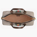 Gucci Ophidia Top Handle GG Supreme Medium Beige/Ebony