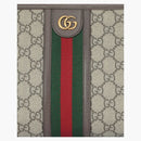 Gucci Ophidia Zipped Pouch Beige/Ebony