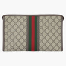 Gucci Ophidia Zipped Pouch Beige/Ebony