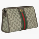 Gucci Ophidia Zipped Pouch Beige/Ebony