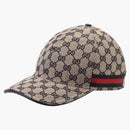 Gucci Original GG Canvas Baseball has with beige/Blue