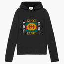 Mikina Gucci s nadměrnou velikostí s logem Gucci Black