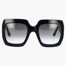 Gucci Oversized Square Sunglasses Black/Gray (GG0053SN-001)