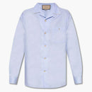 Gucci Oxford Shirt Blue