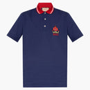 Gucci Pablo Delcielo Logo Polo Navy