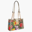 Gucci Padlock GG Shoulder Bag Flora Ivory