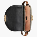 Gucci Padlock Gg Supreme Shoulder Bag Brown/black