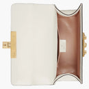 Gucci Padlock Shoulder Bag GG Supreme Strawberry Print Beige/Ebony/Metallic Cherry