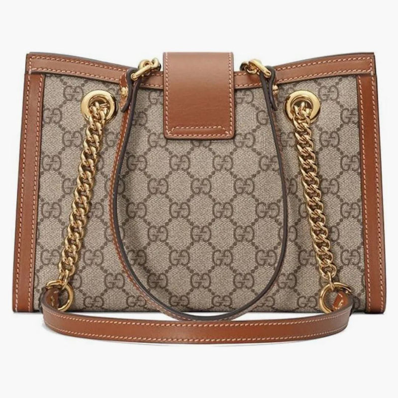 Gucci Padlock Tote Brown