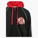 GUCCI PATCH ZPIPPY BOTTEROVÁ KOLEKCE BLACK/ČERVENÁ