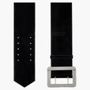 Gucci Cinturón de patente negro negro